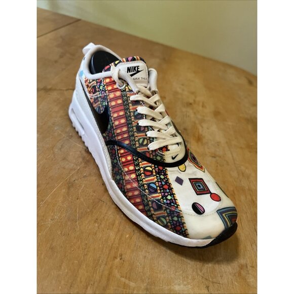 NIKE AIR MAX THEA LIBERTY OF LONDON WOMEN SIZE 6 Sneakers Shoes Colorful Unique - Picture 1 of 9
